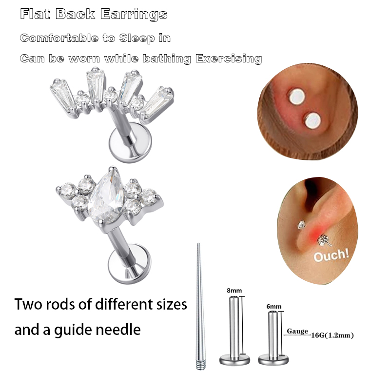 Helix Cartilage Ring - 1 pièce Bijou de piercing hélix