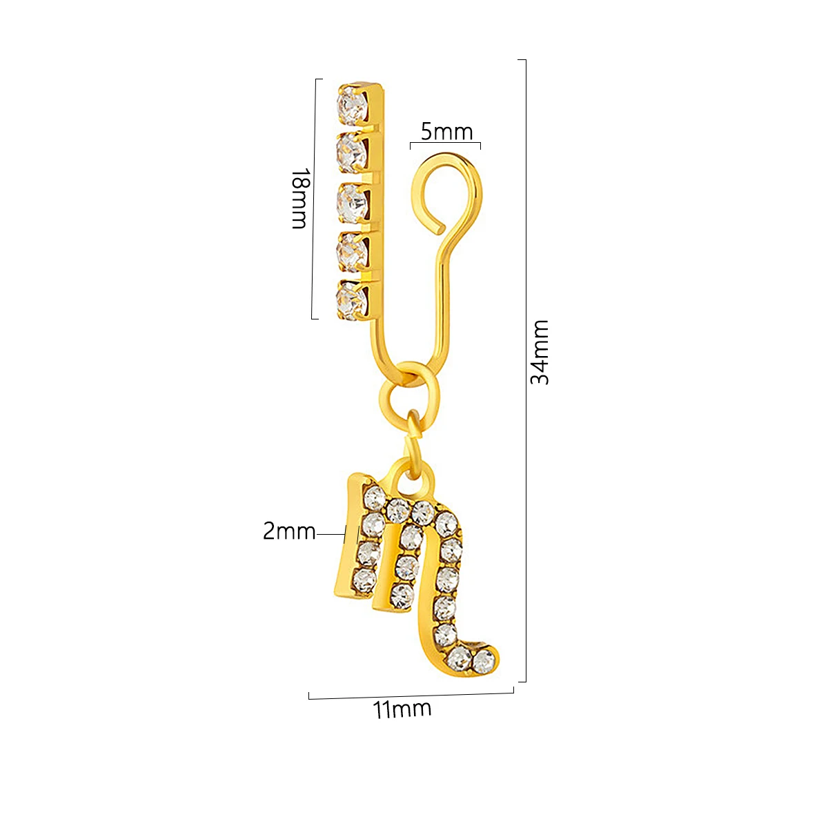 Body Jewelry And Earrings - Clips d'oreille en métal non perforés,