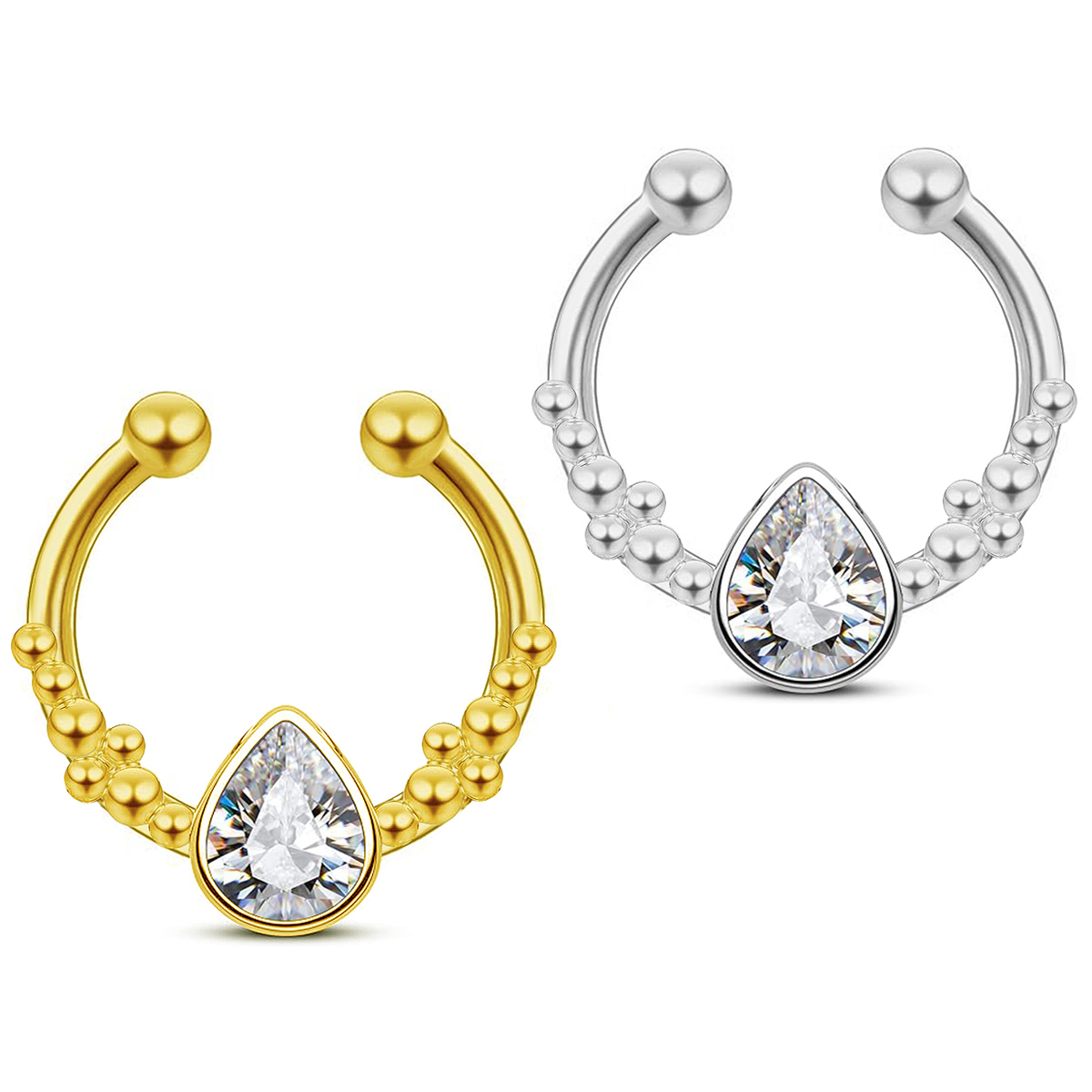 Helix Cartilage Ring - Anneau clicker en acier inoxydable 316L