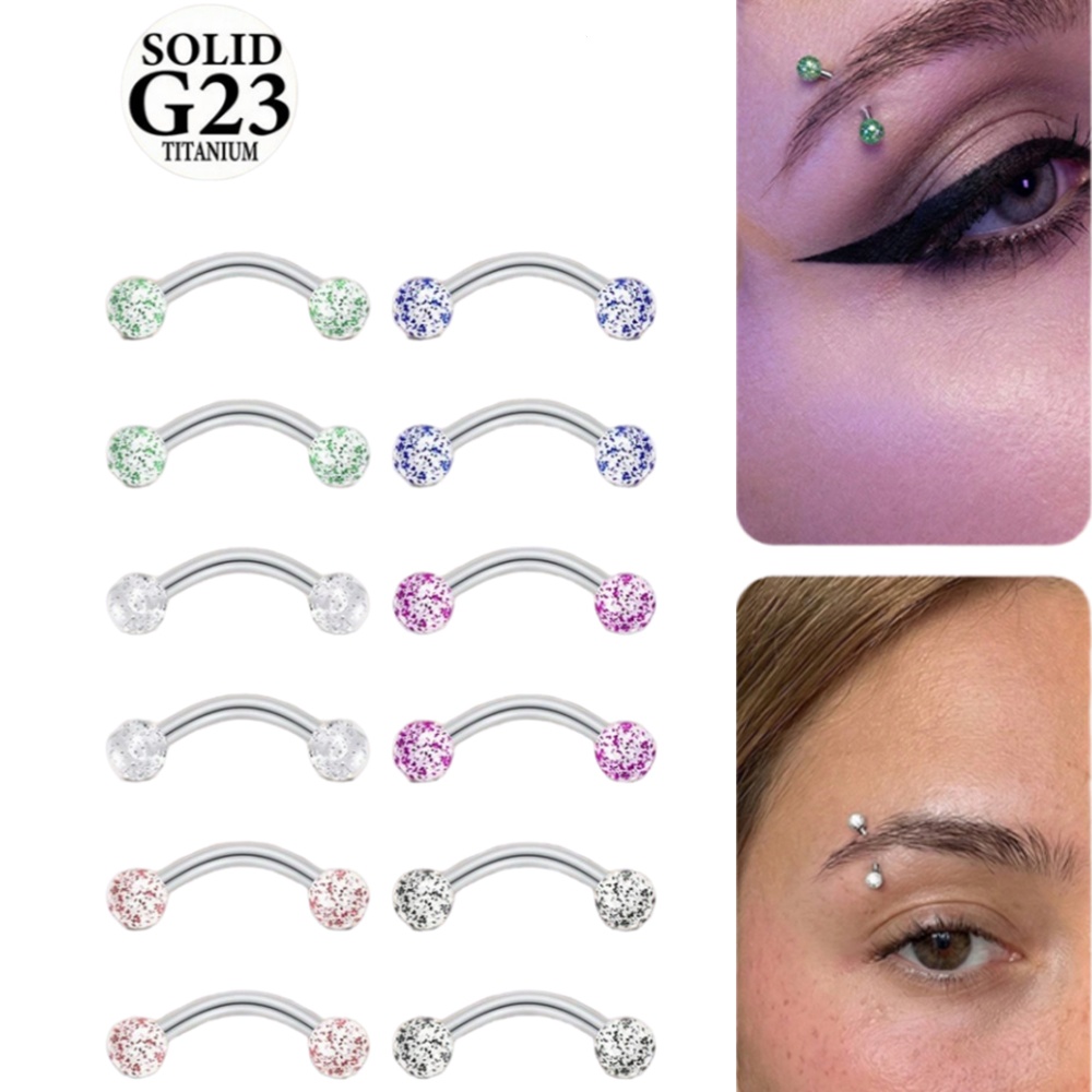 Body Jewelry Vch - 2 pièces 16G 8/10mm en alliage