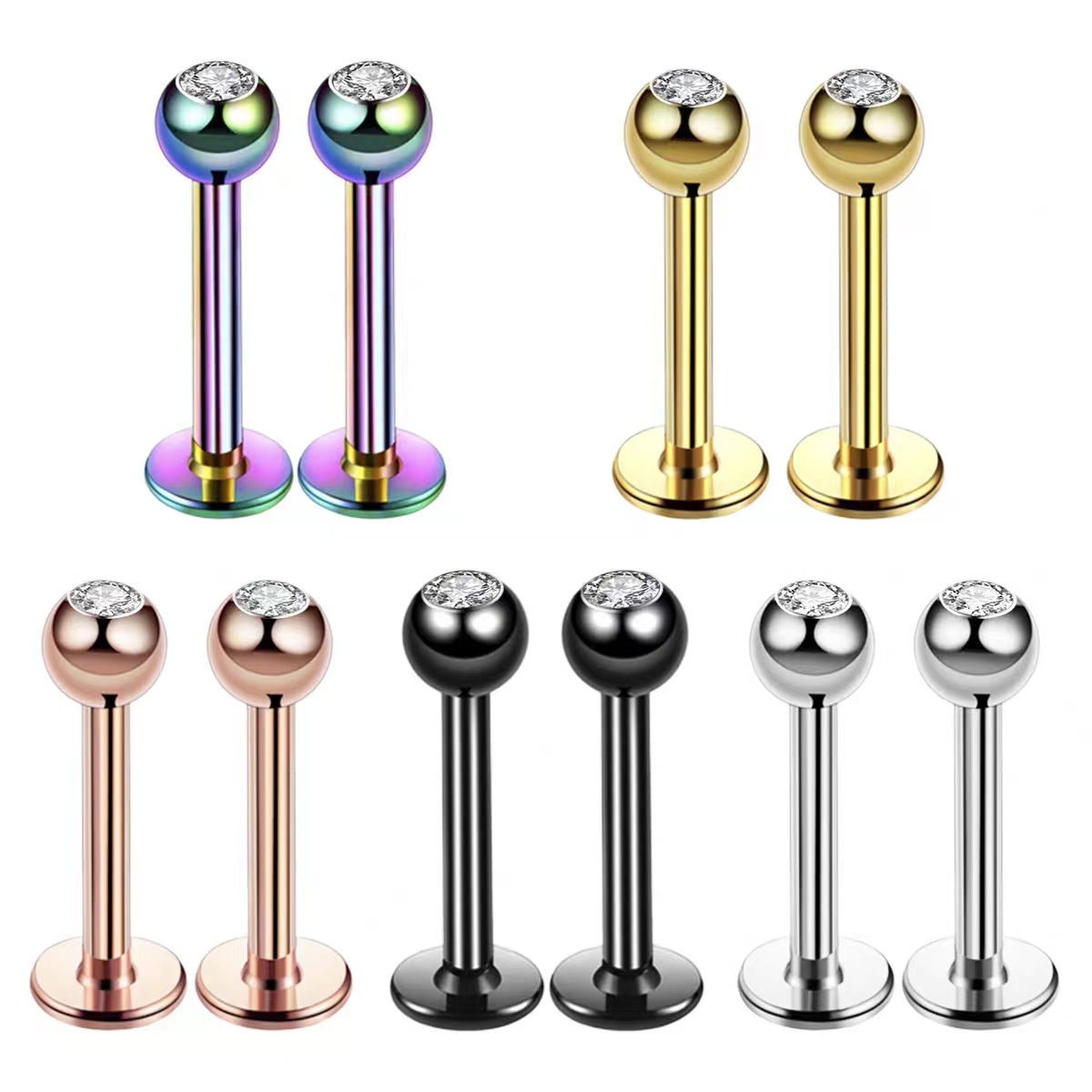 Body Jewelry And Earrings - Bijou de piercing en acier chirurgical