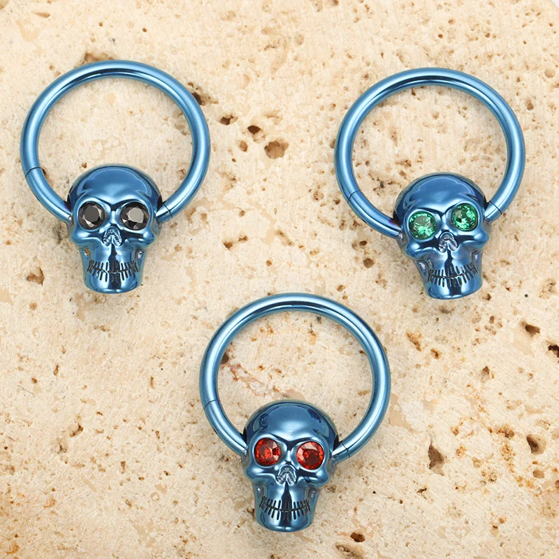 ZOOR F136 titane gothique crân - Zoor Body Jewelry avis et prix