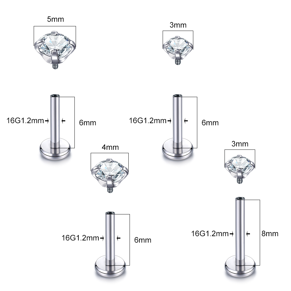 10 pièces G23 titane Labret Pi - Helix Cartilage Ring avis et prix