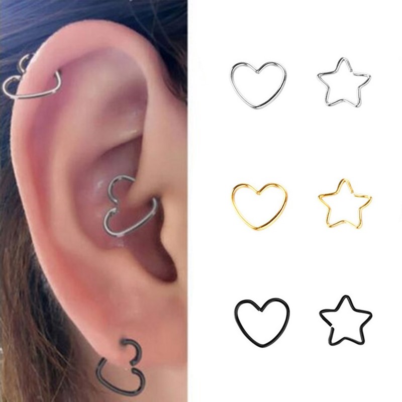 Boucles d'oreilles en acier ch - Helix Cartilage Ring avis et prix