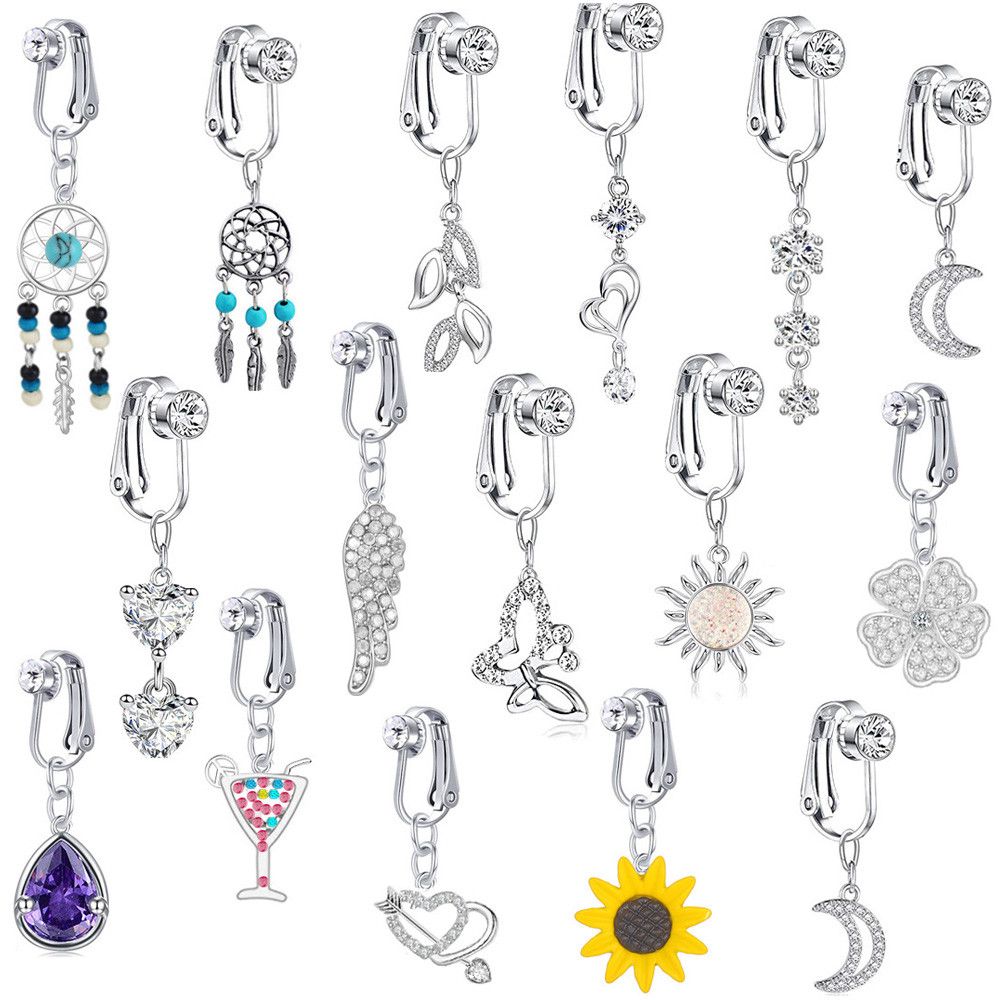 Faux Ventre Papillon Faux Pier - Body Jewelry And Earrings avis et prix