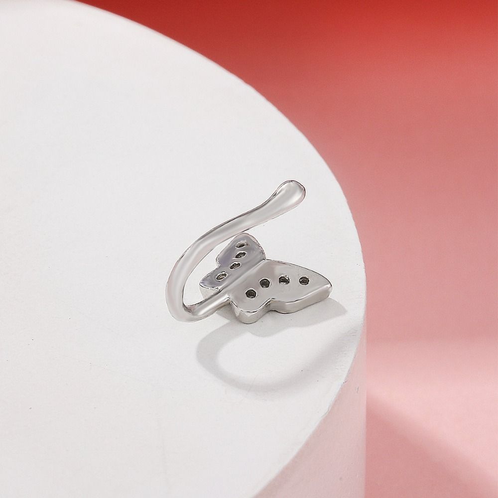 Anneau de nez papillon en stra - Body Jewelry And Earrings avis et prix