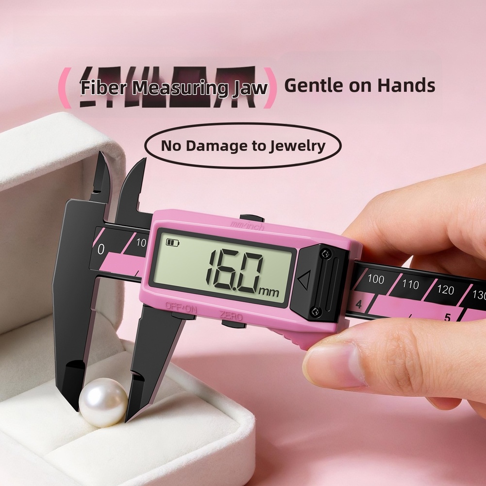 Calibre numérique rose de 150  - Body Jewelry Measurements avis et prix