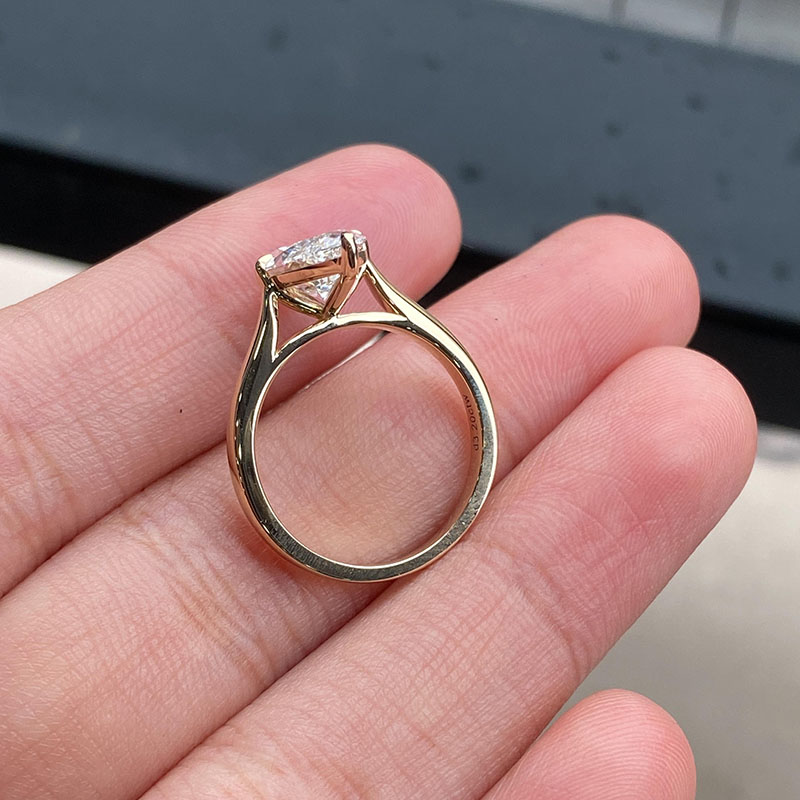 Bague pour femme en or jaune 1 - Body Jewelry Vch avis et prix