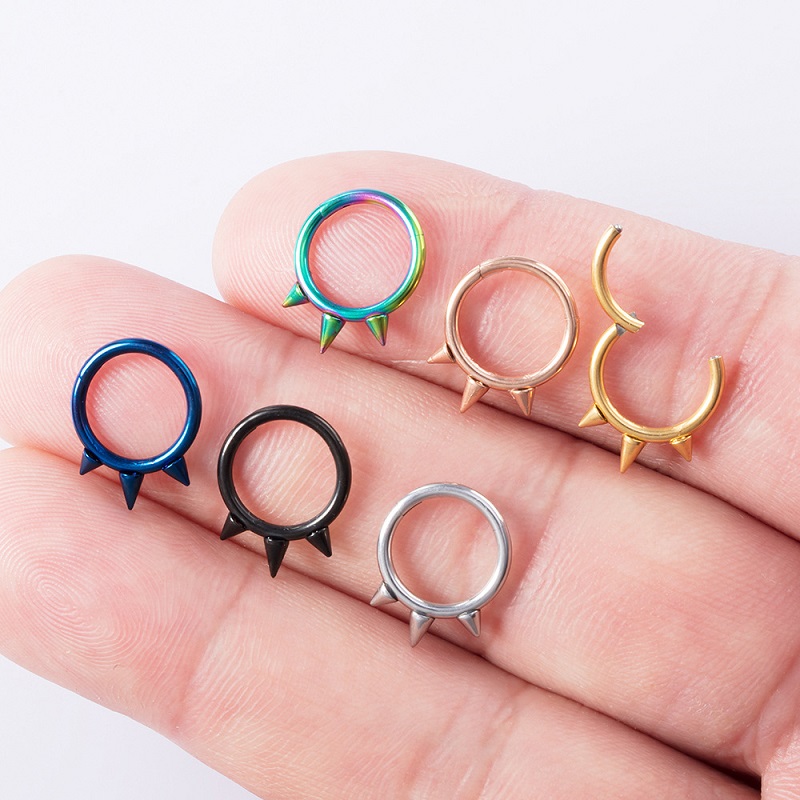 1 pièce, 8/10 mm, en acier ino - Helix Cartilage Ring avis et prix