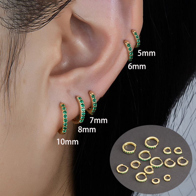 1 paire vert petits Huggies bo - Helix Cartilage Ring avis et prix