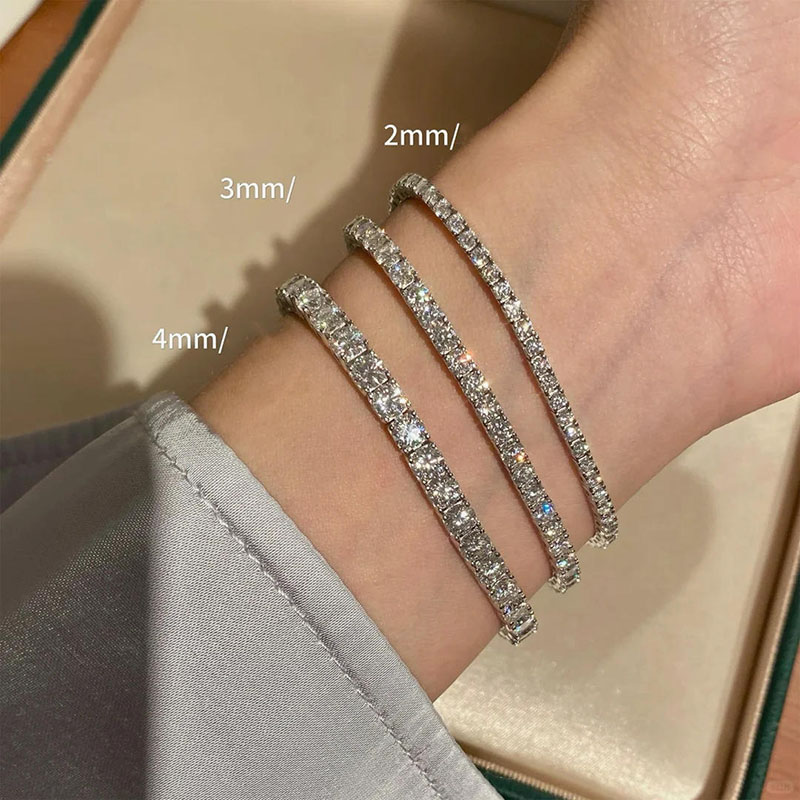 Bracelet tennis en diamants de - Body Jewelry Vch avis et prix
