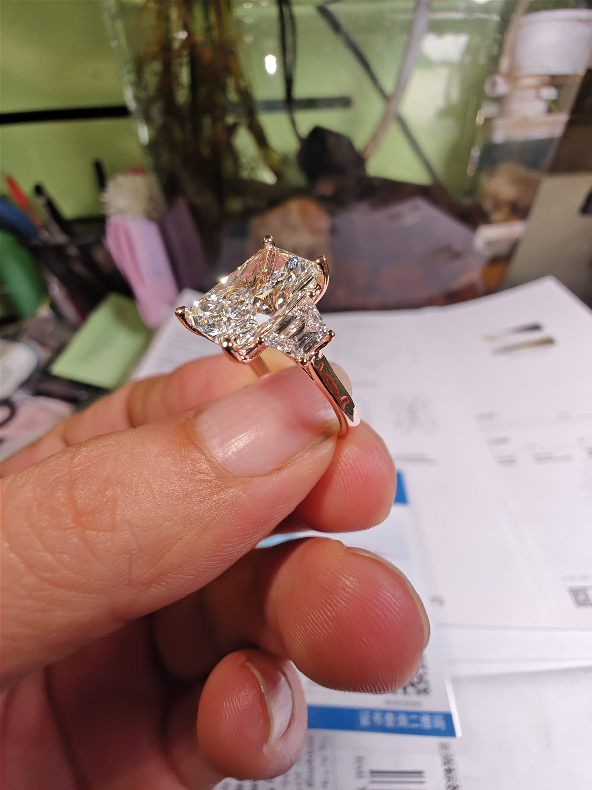 Bague de fiançailles en or 14  - Body Jewelry Vch avis et prix