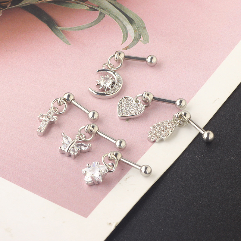 (.) Boucles d'oreilles en zirc - Helix Cartilage Ring avis et prix
