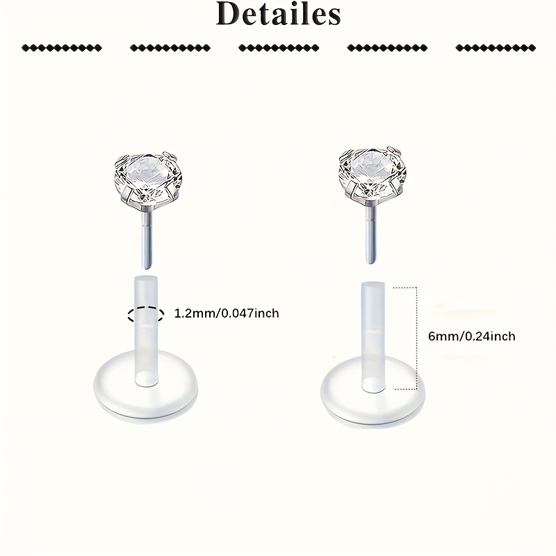 Lot de 9 Piercings Clairs pour - Helix Cartilage Ring avis et prix