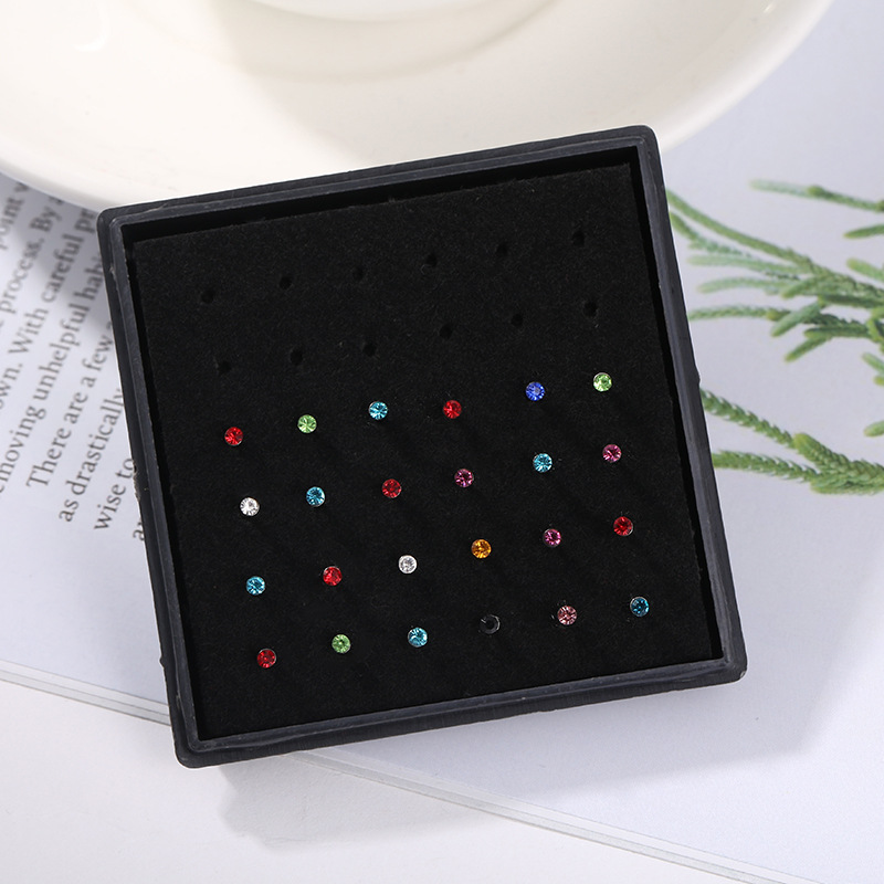 24 pièces/boîte cristal nez an - Body Jewelry Display Case avis et prix