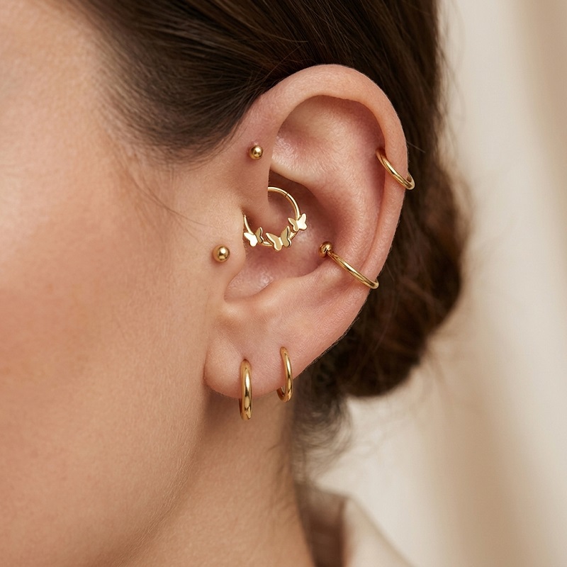 Anneaux de nez en titane ASTM  - Zoor Body Jewelry avis et prix