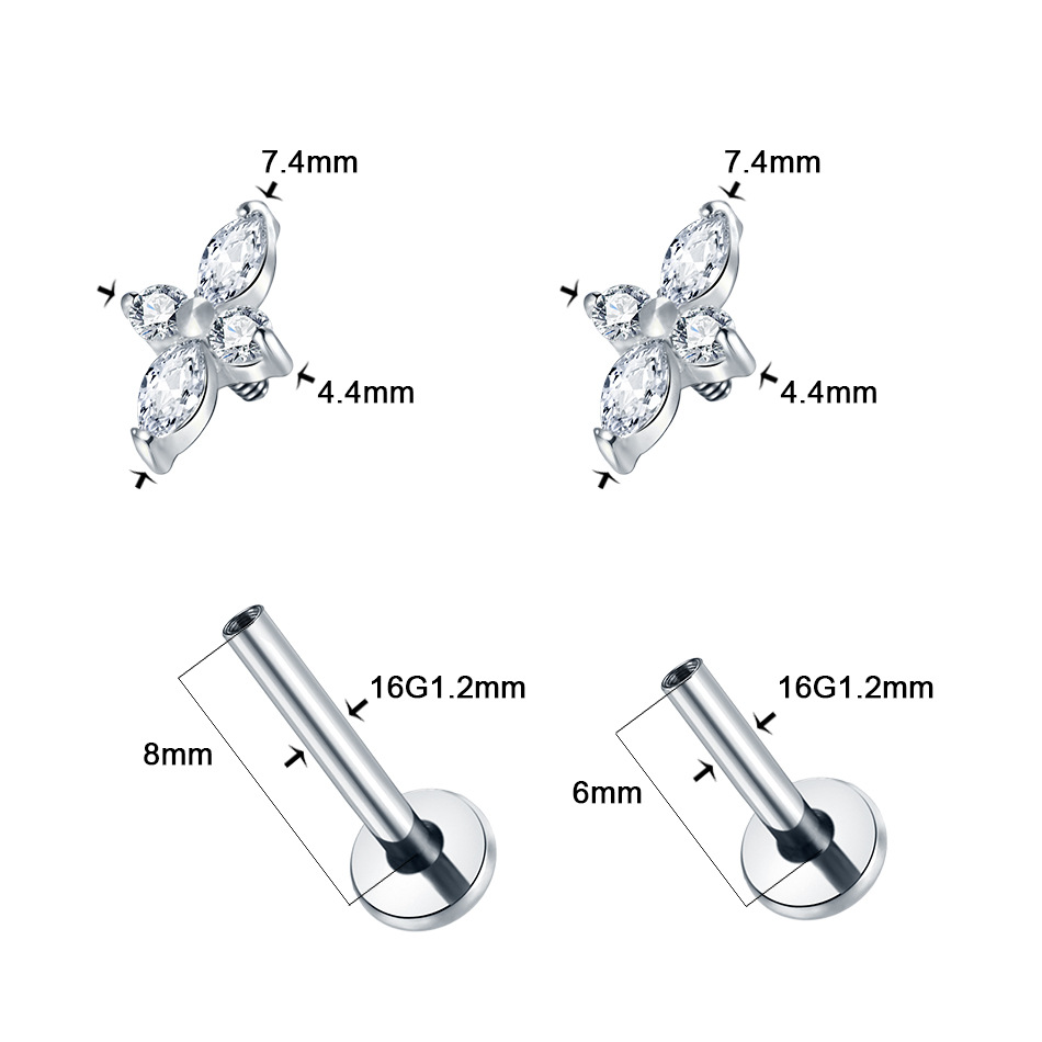 1 pièce Bijou de piercing labr - Helix Cartilage Ring avis et prix