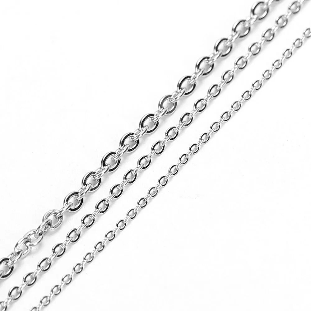 Chaînes fines en acier inoxyda - Body Jewelry Bulk avis et prix