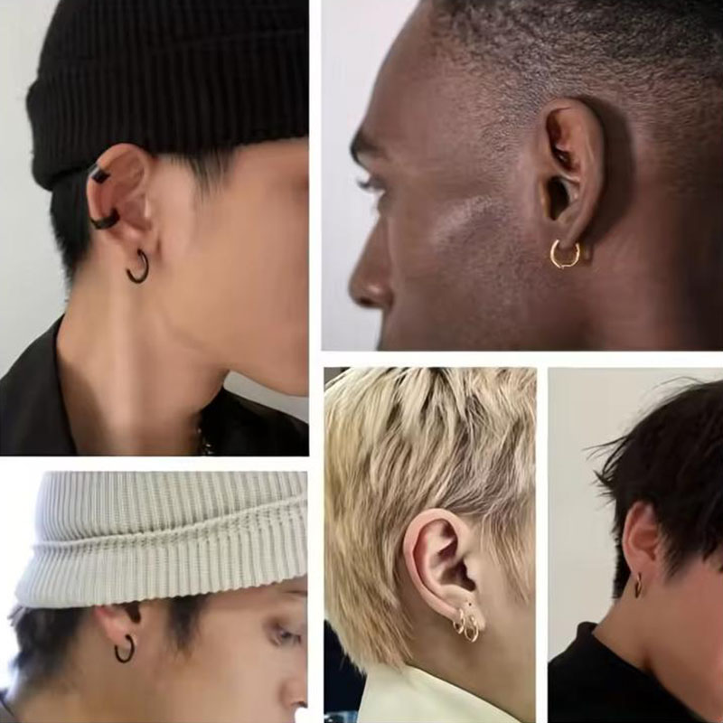 Lot de 5 boucles d'oreilles mi - Helix Cartilage Ring avis et prix