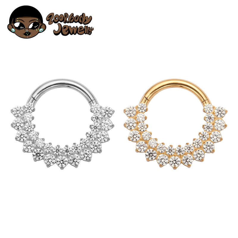 ASTM F136 titane Clicker Septu - Zoor Body Jewelry avis et prix