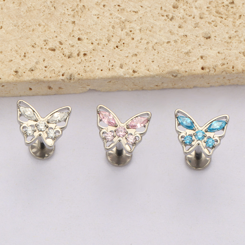ASTM F136 titane creux papillo - Zoor Body Jewelry avis et prix