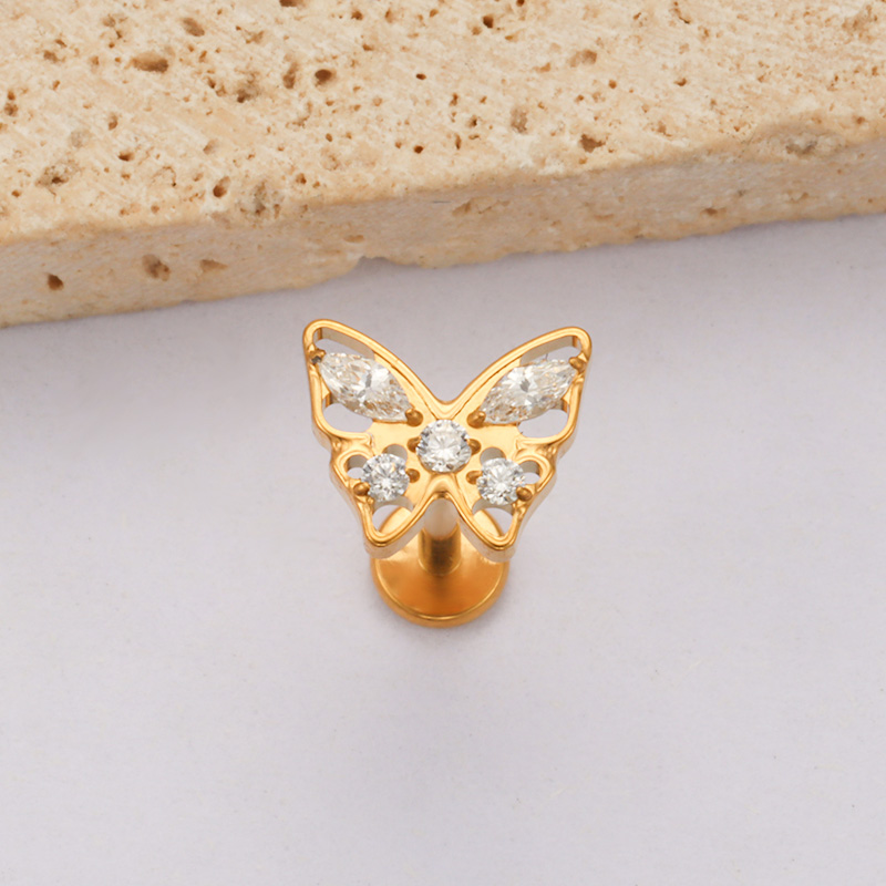 ASTM F136 titane creux papillo - Zoor Body Jewelry avis et prix
